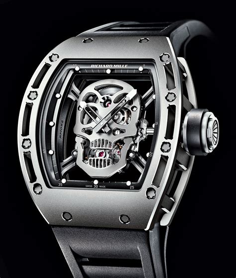 richard mille skull watch price.